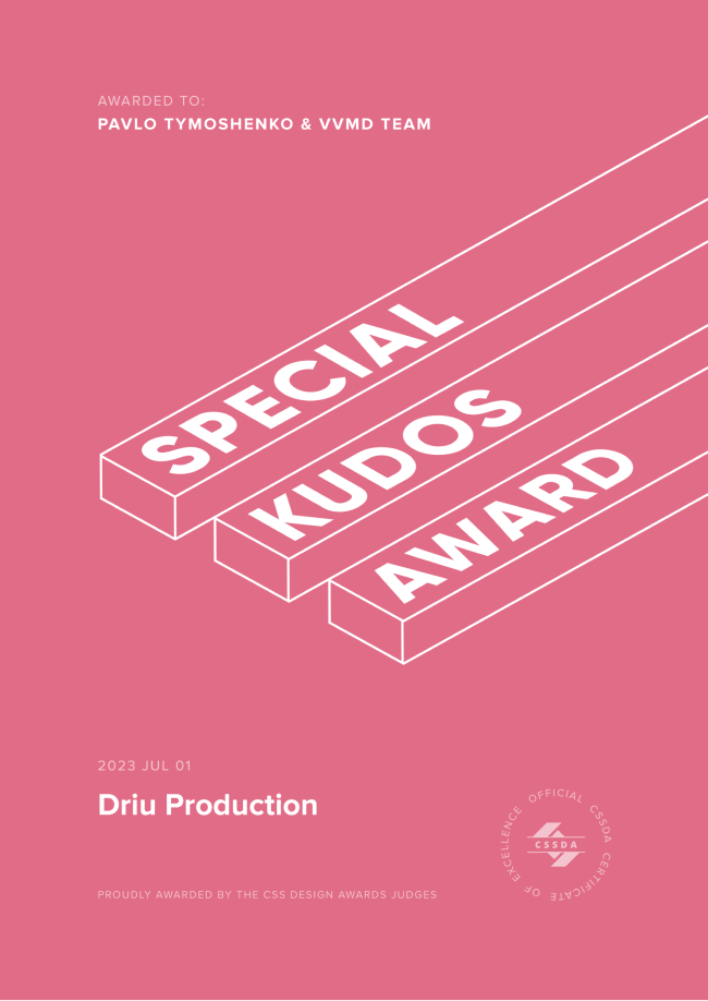 Special Kudos
